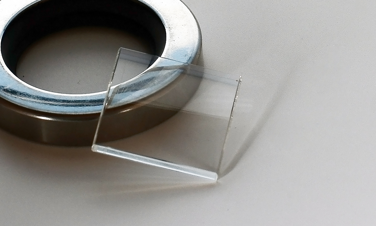 凸面（拱形或者橋形）藍寶石水晶玻璃表鏡