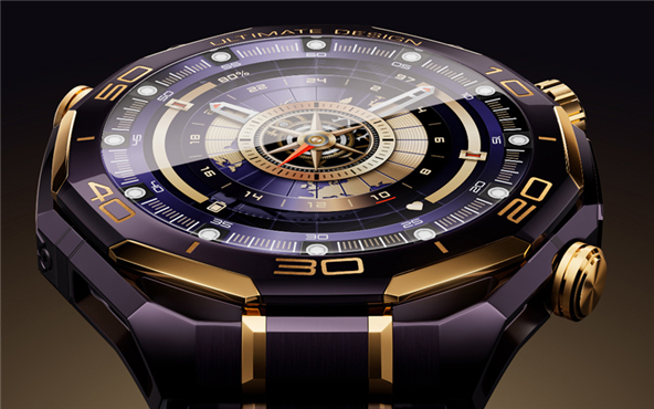 藍寶石玻璃表鏡 | HUAWEI WATCH ULTIMATE DESIGN 非凡大師 紫金款發布上市